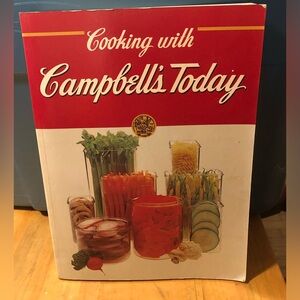 3/$40 Campbell’s Soup “Cooking with Campbell’s Today” cookbook- softcover